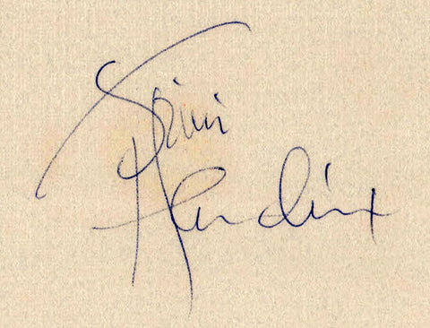 Jimi Hendrix signature