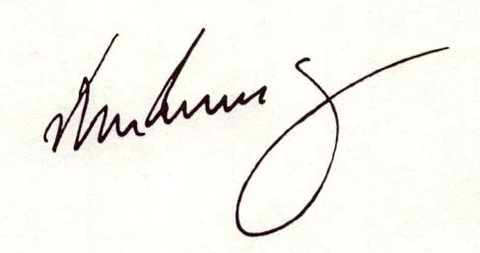 John F. Kennedy signature