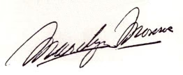 Marilyn Monroe signature