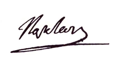 Napoleon Bonaparte signature